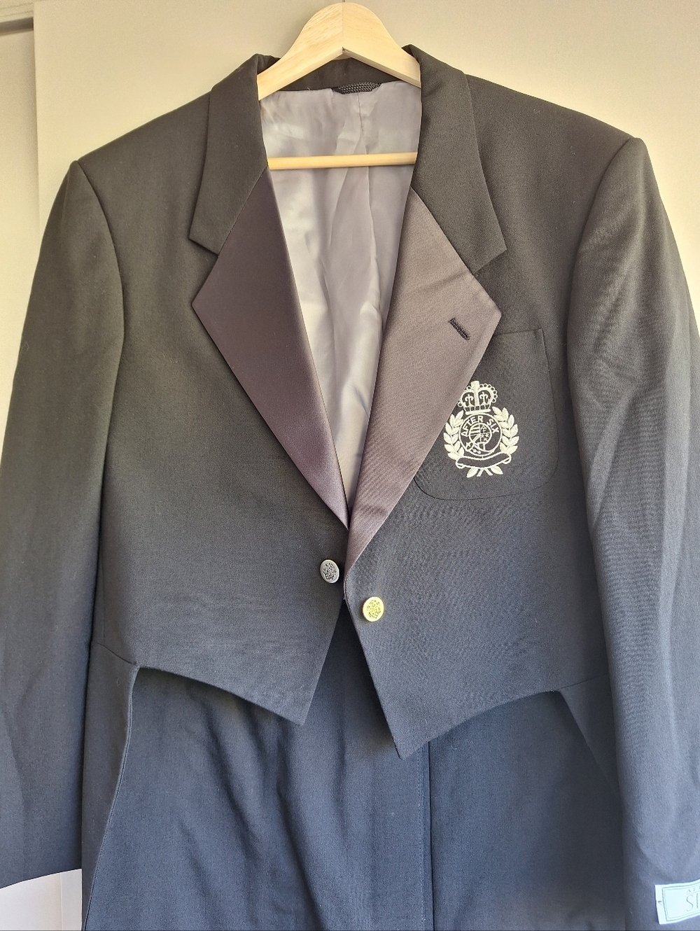 Expressions After Six Men's Black Formal Tailcoat Tuxedo Jacket - Size ~40R New - Picture 2 of 8